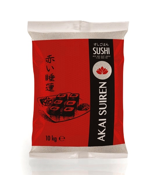 Riso per sushi super premium Akai Suiren La Gemma 10 kg.